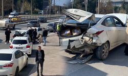 Kocaeli'de feci kaza! Zincirleme kazada 7 araç birbirine girdi