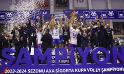 Kupa Voley'de şampiyon Halkbank