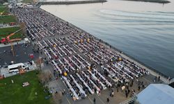 Tekirdağ’da 10 bin kişilik 'iftar sofrası'