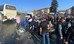 Bolu’da feci kaza: 2 ölü, 1 yaralı