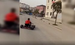 Trafikte drift yapan sürücüye büyük ceza