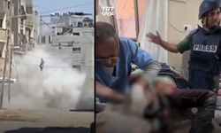 SON DAKİKA! İsrail'den TRT ekibine alçak saldırı! Tankla vurdu!