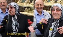 Yaşlı kadından 'seçim' yorumu: 'Çok mutluyuz'