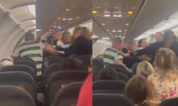 İskoç yolcu, Antalya uçağında Türk polisine saldırdı!