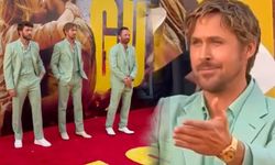 Ryan Gosling'in dublörleri 'The Fall Guy'ın galasında yine şov yaptı