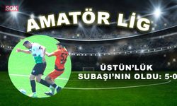 Üstün’lük Subaşı’nın oldu: 5-0