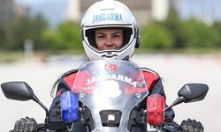 Jandarmanın tek kadın motosiklet eğitmeni Gül üstçavuş