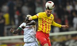 Kayserispor-Konyaspor maçı berabere bitti