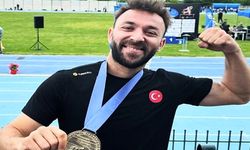 Milli atlet Necati Er, Yunanistan'da altın madalya kazandı