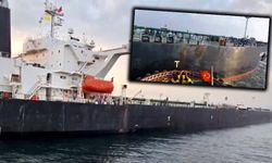 Çanakkale Boğazı'nda arızalanan tanker demirletildi