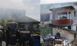 SON DAKİKA| Zeytinyağı fabrikasında yangın