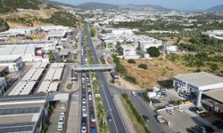 Bayram tatili öncesinde Bodrum'da yoğunluk yaşanıyor