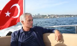 Jose Mourinho Boğaz'da tekne turuna çıktı