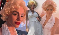 Milli maçta üçlü çektirdi: Yağmur Tanrısevsin şimdi de Marilyn Monroe oldu!