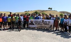 Göbeklitepe'yi dünyaya tanıtan Prof. Dr. Schmidt anısına pedal çevirdiler