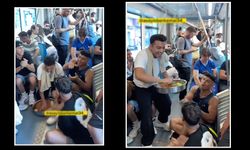 İstanbul metrosunda Çiğköfte partisi!