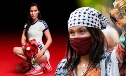 Bella Hadid 'Adidas' için özür diledi: 'Ben gururlu bir Filistinli kadınım...'