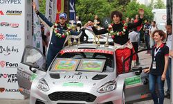 Ralli pilotu Kerem Kazaz, Letonya Rallisi'ni ikinci sırada tamamladı