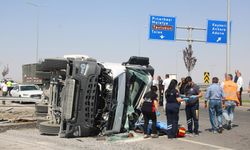 Beton mikseri devrildi: Canından oldu!