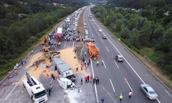 113 kilometre hızda el frenini çekti! Sevgilisi öldü!