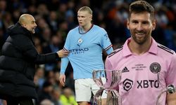 Pep yine Haaland'ı gömüp Messi'yi övdü