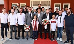 TFF Başkanı Hacıosmanoğlu, Sivasspor Kulübünü ziyaret etti