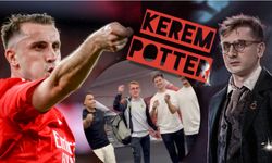 Kerem Aktürkoğlu'nun gol sevinci Portekiz'de gündem oldu: Kerem Potter!