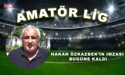 Hakan Özkazbek’in imzası bugüne kaldı