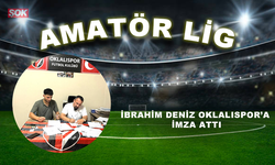 İbrahim Deniz Oklalıspor’a imza attı