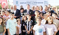 Başkan Balcıoğlu: Bu park, dostluğun ve kardeşliğin simgesi olacak