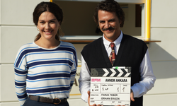 Bergüzar Korel ve Mehmet Günsür'den ilk set videosu: ‘Annem Ankara’ çok iddialı!