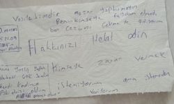 Peçeteye doğum ve ölüm tarihini yazıp ortadan kayboldu