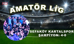 Sefaköy Kartalspor şampiyon: 4-0