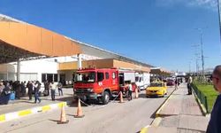 Van Ferit Melen Havalimanı'nda yangın paniği!