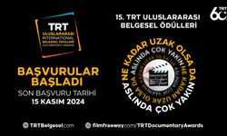 15. TRT Uluslararası Belgesel Ödülleri başvuruları başladı