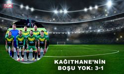 Kağıthane’nin boşu yok: 3-1