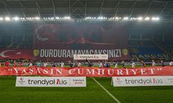 MKE Ankaragücü taraftarından TUSAŞ için anlamlı koreografi: DURDURAMAYACAKSINIZ!