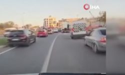 Ambulansa fermuar sistemiyle böyle yol açıldı