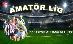 Nartspor attıkça attı: 8-0