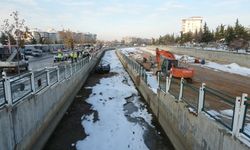 Malatya'da araç sulama kanalına düştü!