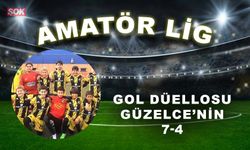 Gol düellosu Güzelce'nin:7-4