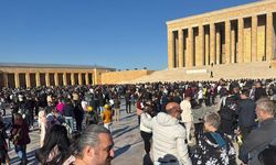 Anıtkabir'de 10 Kasım Atatürk'ü Anma Günü öncesi ziyaretçi akını