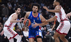 Euroleague'de, Anadolu Efes son çeyrekte yıkıldı