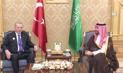 Cumhurbaşkanı Erdoğan, Muhammed bin Selman ile görüştü