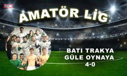 Batı Trakya güle oynaya: 4-0