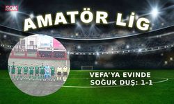 Vefa’ya evinde soğuk duş: 1-1