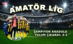 Şampiyon Anadolu tulum çıkardı: 3-1