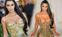 Kim Kardashian kırmızılar içinde: Nefes kesti