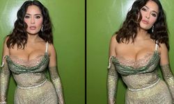 Salma Hayek'in 90'lı yıllardaki fotoğrafı ilgi çekti