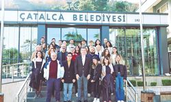 Çatalca Belediye Başkanı Erhan Güzel yabancı öğrencilerini ağırladı